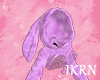 K° Bunny Hoodie Lila