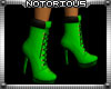 Neon Green Boots