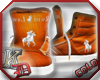 KD|Orange Polo Shoes V5