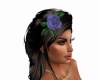 Add On Hair Flower Purpl