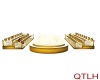 QTLH White/Gold Runway
