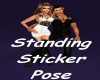 TS-Standing Sticker Pose
