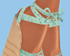 Flowers Green Wedges