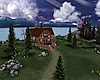 Secluded Log Cabin Home