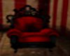 Red Kissing Den Chair