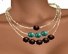 TURQUOISE  BEAD NECKLACE