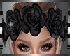 Black Rose Headband