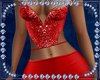 xS Sparkles PantSuit Red