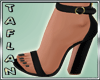 T* Sandals Black