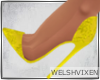 WV: Lace Heels Yellow
