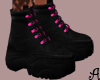A| Y2K Boots Black