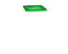 Green cookies tray