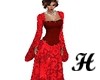 Medival Red Dress