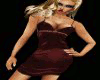 Rich Red Mini Dress
