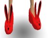 red male bunnie slippers