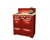 Vintage Red Stove