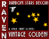 GOLD STARS DECOR!