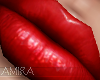 Welles red lipstick