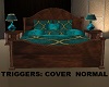 Teal Trigger Bed