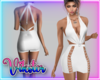 v white slit dress 21