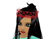 (IKY2) LACE CROWN RED