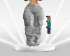 CARGO PANTS GREY F