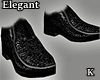 /K/Black Shoes Elegant