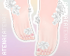 ❄ White Nymph Feets