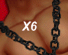 X6 . Chest Chains