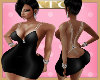 XL Selene Black Dress
