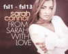 From Sarah with love