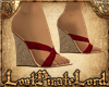 [LPL] Cork Wedge RED