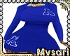 EML Sweater Dress  Azul