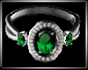 Emerald & Silver Ring