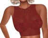 Rinna Red Sparkles Top
