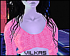 V* .Pink Sweater.
