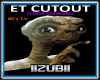E.T 2D Cutout Poster