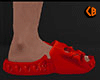 Red Skull Sandals (M)