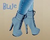 Blue Ankel Boots