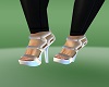  white heels