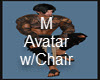 1. Nik M Avatar w/Chair