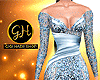 *GH* Blue Jadore Gown