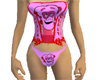 FrankenBerry Corset