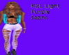 RLL Light Purple Jeans