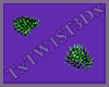 Neon Green Spikes