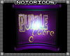 Purple Galore Sign