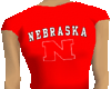 Red Nebraska tee