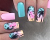 (AF) Tropical Nails