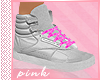 PINK-Grey Pink Reebok