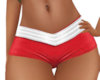 Red & White Shorts